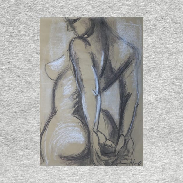 Nude Figure 1 by CarmenT